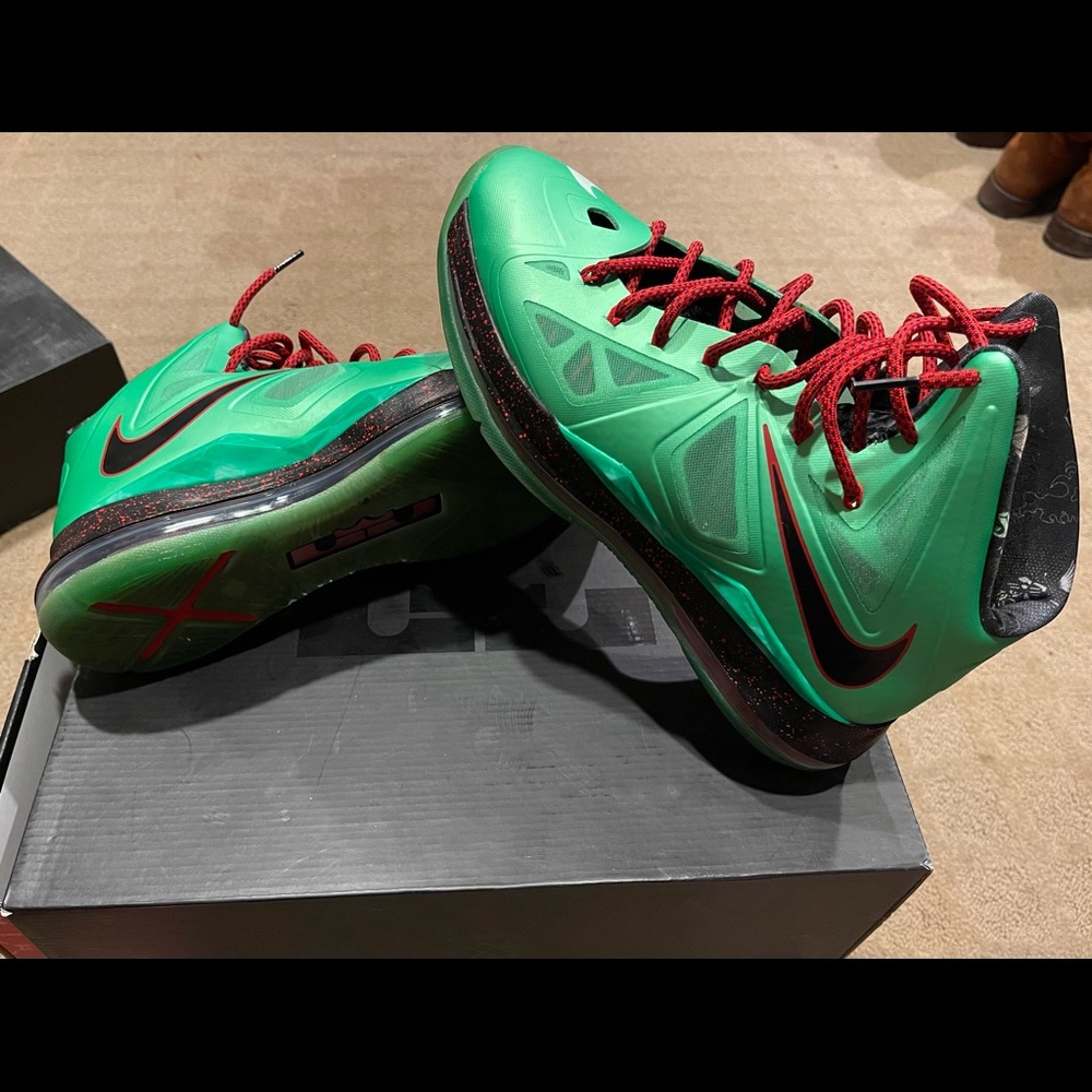 Nike Lebron X “Cutting Jade”
